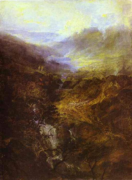 J.M.W. Turner Morning Amongst Coniston Fells, Cumberland china oil painting image